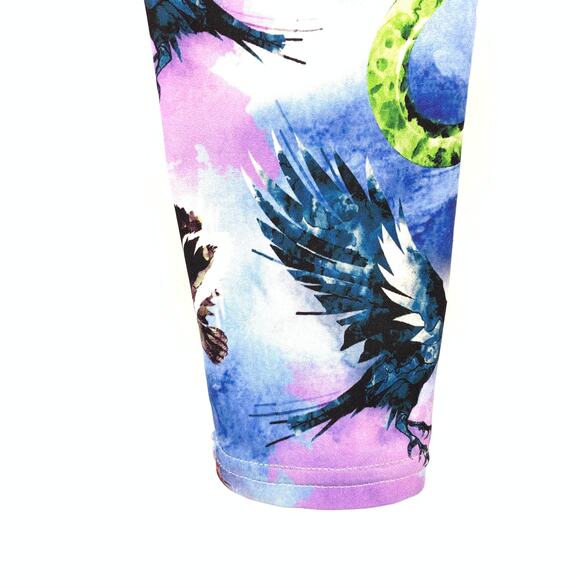 Black Milk Womens Size XS Harry Potter Hogwarts Houses Print Leggings Multicolor - Picture 7 of 8